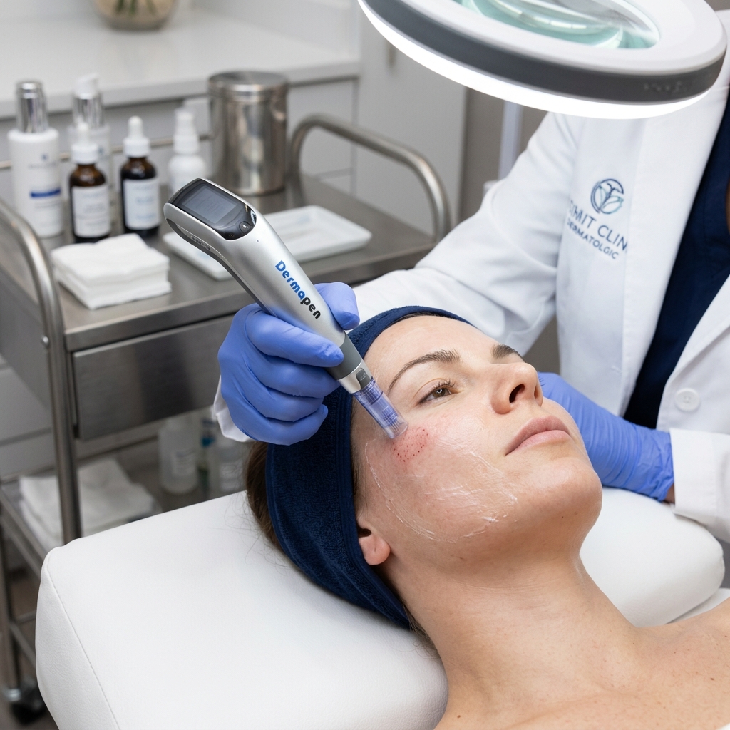 Premium Dermapen microneedling treatment